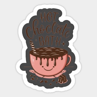 Hot Chocolate Bath Sticker
